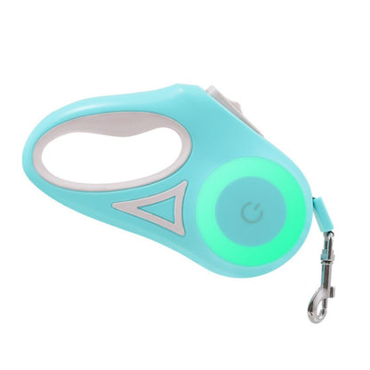 Hundeleine mit LED und Taschenlampe