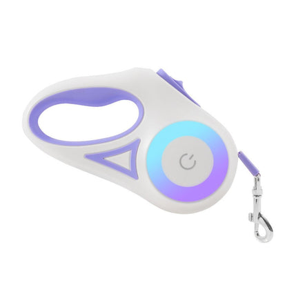 Hundeleine mit LED und Taschenlampe