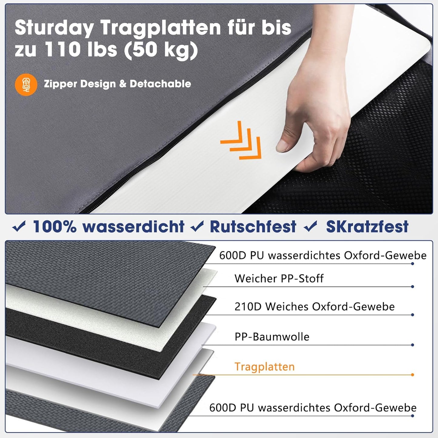 Hunde Hartboden Einzelsitz