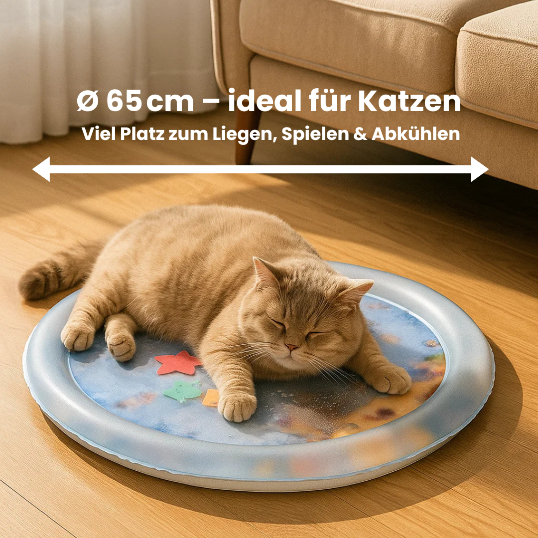 AquaChill™ Premium – Die Premium Kühlmatte für glückliche Katzen