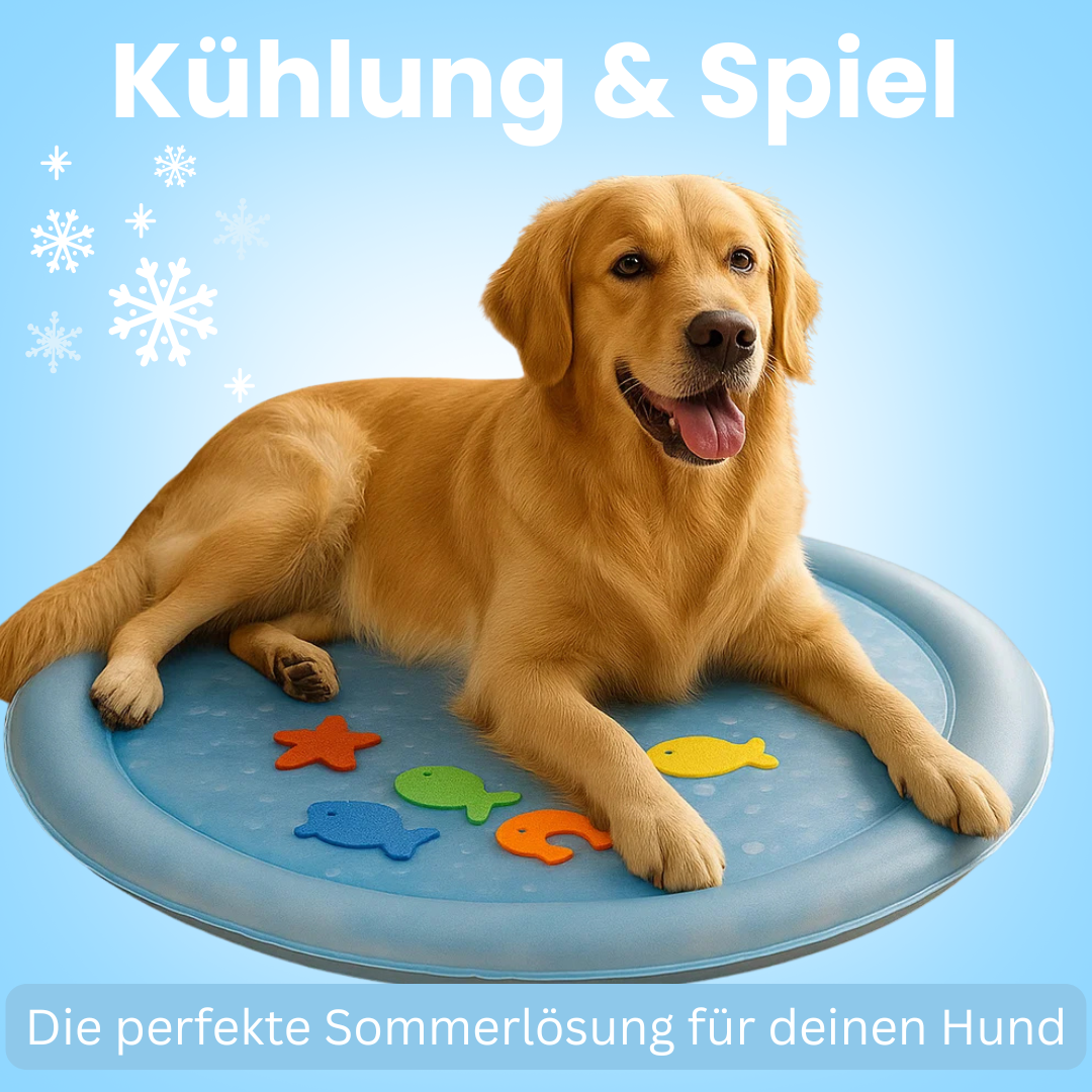 AquaChill™ Premium – Die Premium Kühlmatte für glückliche Hunde