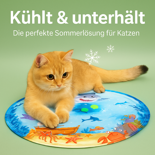 Katzen Spiel & Kühl Wassermatte