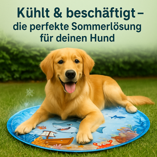 Hunde Spiel & Kühl Wassermatte