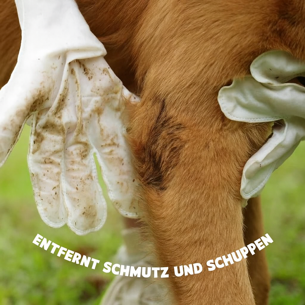 Handschuh Reinigungstücher für Haustiere