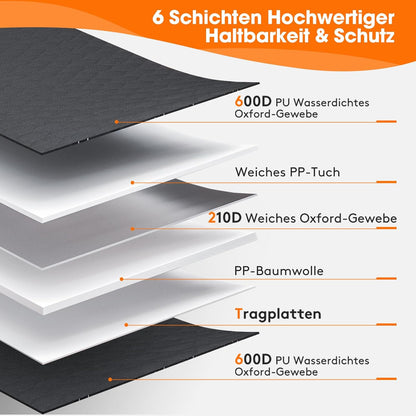 Hartboden-Autositzerweiterung für Hunde