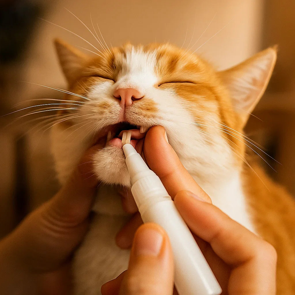 Zahnpflege Stift für Katzen