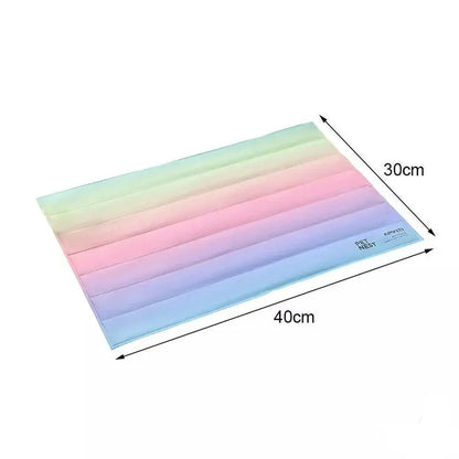 Regenbogen-Kühlmatte