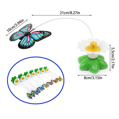 Fliegender Schmetterling Katzenspielzeug